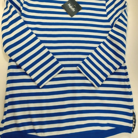 Rafaella Women's Pullover Cotton Top Size M  NWT - Picture 7 of 8